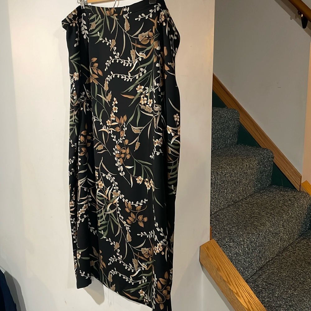 Long Skirt with Short Back Slit